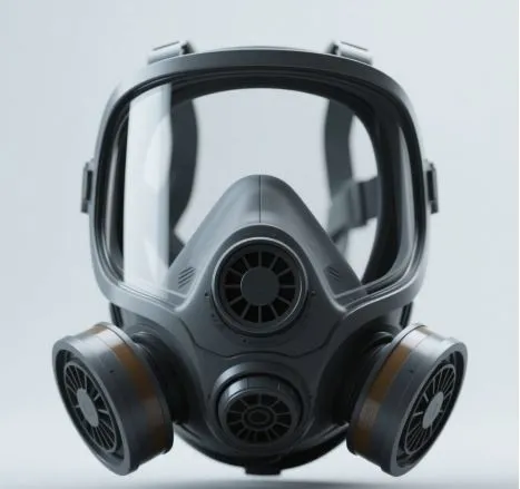 Gas Mask Breathing